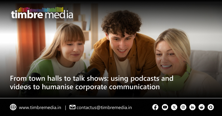 using podcast and videos for corporate communication