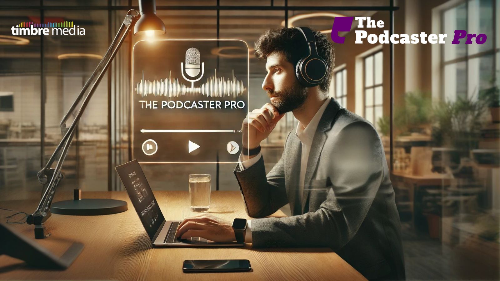 Engaging workplace podcast with The Podcaster Pro